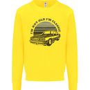 I'm Not Old I'm a Classic Kids Sweatshirt Jumper Yellow