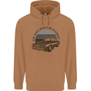 I'm Not Old I'm a Classic Mens 80% Cotton Hoodie Caramel Latte