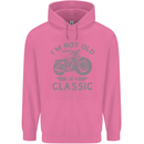 I'm Not Old I'm a Classic Motorcycle Biker Childrens Kids Hoodie Azalea