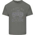 I'm Not Old I'm a Classic Motorcycle Biker Kids T-Shirt Childrens Charcoal