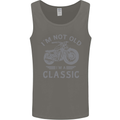 I'm Not Old I'm a Classic Motorcycle Biker Mens Vest Tank Top Charcoal