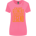 I'm Not Old I'm a Legend Funny Birthday Womens Wider Cut T-Shirt Azalea
