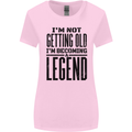 I'm Not Old I'm a Legend Funny Birthday Womens Wider Cut T-Shirt Light Pink