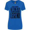 I'm Not Old I'm a Legend Funny Birthday Womens Wider Cut T-Shirt Royal Blue