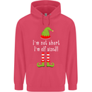 I'm Not Short I'm Elf Sized Funny Christmas Childrens Kids Hoodie Heliconia