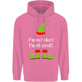 I'm Not Short I'm Elf Sized Funny Christmas Mens 80% Cotton Hoodie Azelea