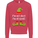 I'm Not Short I'm Elf Sized Funny Christmas Mens Sweatshirt Jumper Heliconia