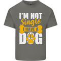 I'm Not Single I Have a Dog Funny Kids T-Shirt Childrens Charcoal