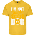 I'm Not Single I Have a Dog Funny Kids T-Shirt Childrens Yellow