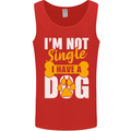 I'm Not Single I Have a Dog Funny Mens Vest Tank Top Red
