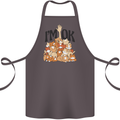 I'm OK Funny Cat Mum Dad Crazy Lady Kitten Cotton Apron 100% Organic Dark Grey