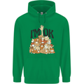 I'm OK Funny Cat Mum Dad Crazy Lady Kitten Mens 80% Cotton Hoodie Irish Green
