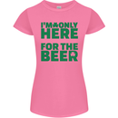 I'm Only Here for the Beer St. Patricks Day Womens Petite Cut T-Shirt Azalea