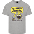 I'm So Empty Without You Funny Coffee Kids T-Shirt Childrens Sports Grey