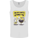 I'm So Empty Without You Funny Coffee Mens Vest Tank Top White