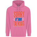 I'm Talking Funny Sacasm Sarcastic Slogan Childrens Kids Hoodie Azalea