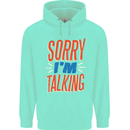 I'm Talking Funny Sacasm Sarcastic Slogan Childrens Kids Hoodie Peppermint