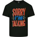 I'm Talking Funny Sacasm Sarcastic Slogan Kids T-Shirt Childrens Black