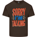 I'm Talking Funny Sacasm Sarcastic Slogan Kids T-Shirt Childrens Chocolate