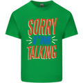I'm Talking Funny Sacasm Sarcastic Slogan Kids T-Shirt Childrens Irish Green