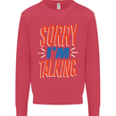 I'm Talking Funny Sacasm Sarcastic Slogan Mens Sweatshirt Jumper Heliconia