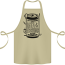 I'm Thinking Beer & Fishing Weekend Funny Cotton Apron 100% Organic Khaki