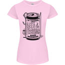 I'm Thinking Beer & Fishing Weekend Funny Womens Petite Cut T-Shirt Light Pink