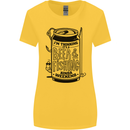 I'm Thinking Beer & Fishing Weekend Funny Womens Wider Cut T-Shirt Yellow