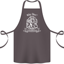I'm Weightless Underwater Scuba Diving Cotton Apron 100% Organic Dark Grey