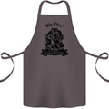 I'm Weightless Underwater Scuba Diving Cotton Apron 100% Organic Dark Grey