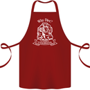 I'm Weightless Underwater Scuba Diving Cotton Apron 100% Organic Maroon