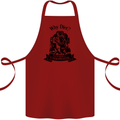 I'm Weightless Underwater Scuba Diving Cotton Apron 100% Organic Maroon