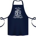 I'm Weightless Underwater Scuba Diving Cotton Apron 100% Organic Navy Blue