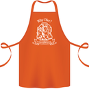 I'm Weightless Underwater Scuba Diving Cotton Apron 100% Organic Orange