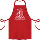 I'm Weightless Underwater Scuba Diving Cotton Apron 100% Organic Red