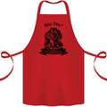 I'm Weightless Underwater Scuba Diving Cotton Apron 100% Organic Red