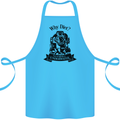I'm Weightless Underwater Scuba Diving Cotton Apron 100% Organic Turquoise