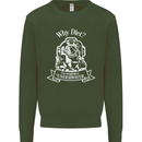I'm Weightless Underwater Scuba Diving Kids Sweatshirt Jumper Forest Green