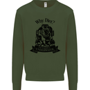 I'm Weightless Underwater Scuba Diving Kids Sweatshirt Jumper Forest Green