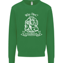 I'm Weightless Underwater Scuba Diving Kids Sweatshirt Jumper Irish Green