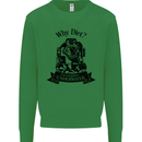 I'm Weightless Underwater Scuba Diving Kids Sweatshirt Jumper Irish Green