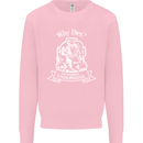 I'm Weightless Underwater Scuba Diving Kids Sweatshirt Jumper Light Pink