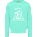 I'm Weightless Underwater Scuba Diving Kids Sweatshirt Jumper Peppermint