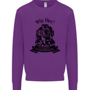 I'm Weightless Underwater Scuba Diving Kids Sweatshirt Jumper Purple