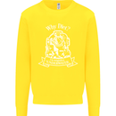 I'm Weightless Underwater Scuba Diving Kids Sweatshirt Jumper Yellow