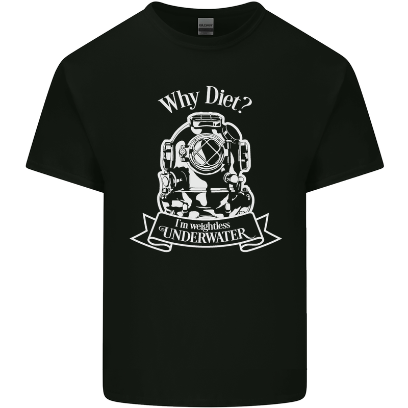 I'm Weightless Underwater Scuba Diving Kids T-Shirt Childrens Black