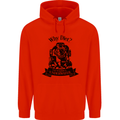 I'm Weightless Underwater Scuba Diving Mens 80% Cotton Hoodie Bright Red