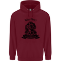I'm Weightless Underwater Scuba Diving Mens 80% Cotton Hoodie Maroon