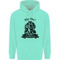 I'm Weightless Underwater Scuba Diving Mens 80% Cotton Hoodie Peppermint