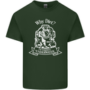 I'm Weightless Underwater Scuba Diving Mens Cotton T-Shirt Tee Top Forest Green